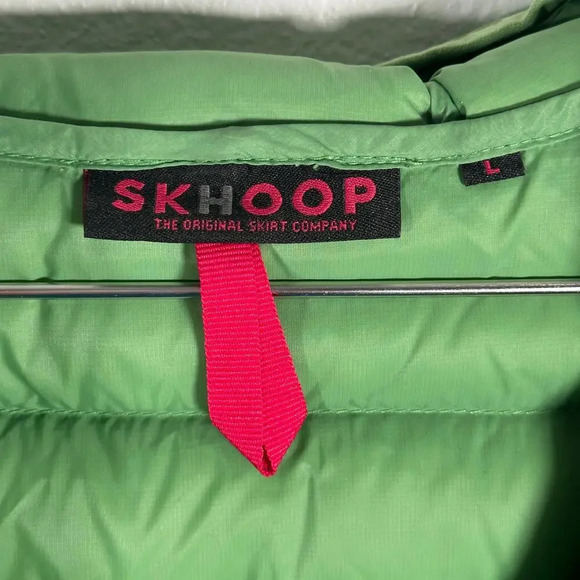 Skhoop The Lisa Jacket Down Filled‎ Green Coat  Large - Picture 11 of 13